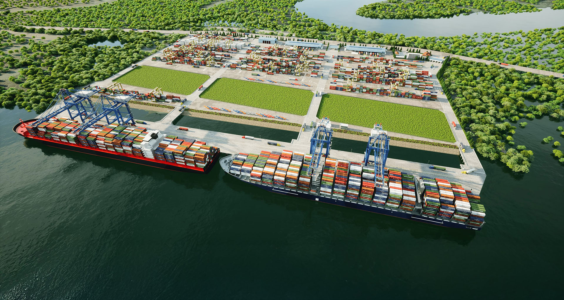 Banner Green Port